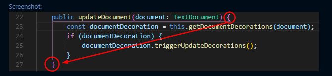 Extensions Visual Code - Screenshoot Bracket Pair